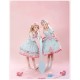 Mademoiselle Pearl Sanrio Cinnamoroll Cherry Themed Blouse Cutsew JSK and OP(Reservation/2 Colours/Full Payment Without Shipping)